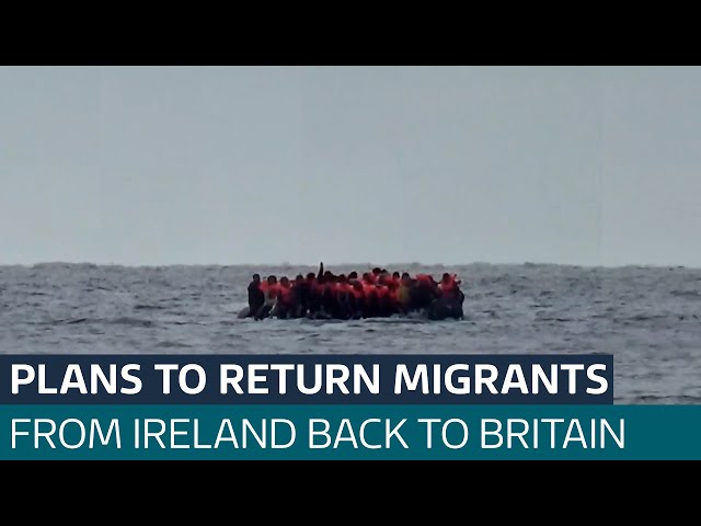 ⁣Ireland plans to return asylum seekers to the UK under new emergency laws | ITV News