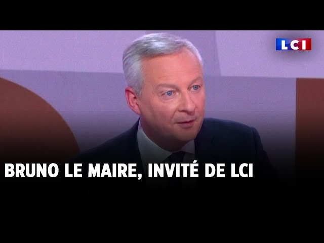 ⁣Déficit : Bruno Le Maire veut "comprendre pourquoi il y a eu cet accident de 20 milliards d