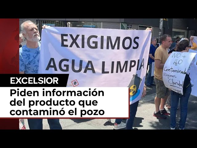 Vecinos de Benito Juárez exigen respuesta por agua contaminada