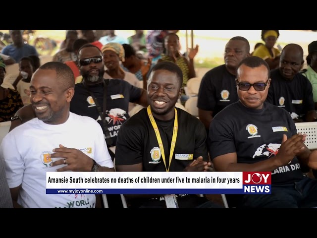Amansie South celebrates no deaths of children under five to malaria in four years. #JoyNews