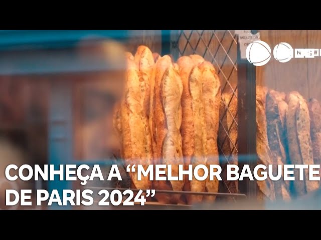 ⁣Conheça a eleita a "melhor baguete de Paris 2024"