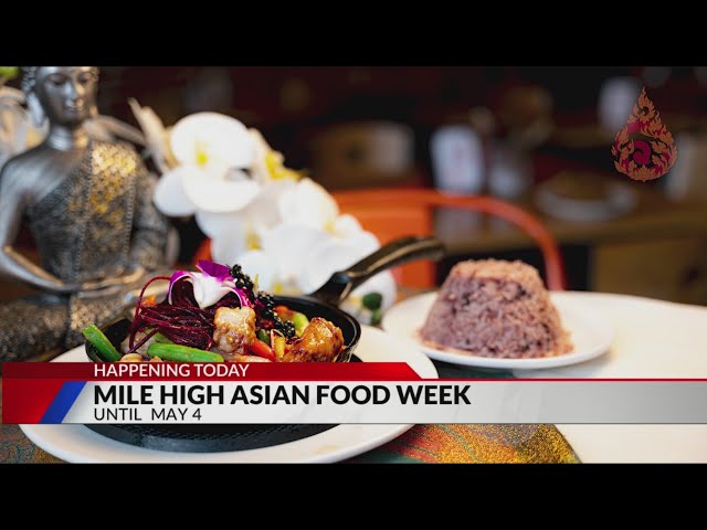⁣Mile High Asian Food Week kicks off with over 100 restaurants