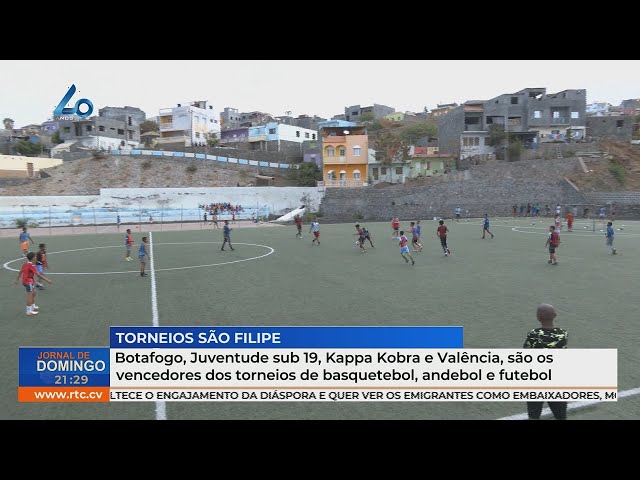 Botafogo, Juventude sub 19, Kappa Kobra e Valência vencem torneios de basquetebol, andebol e futebol