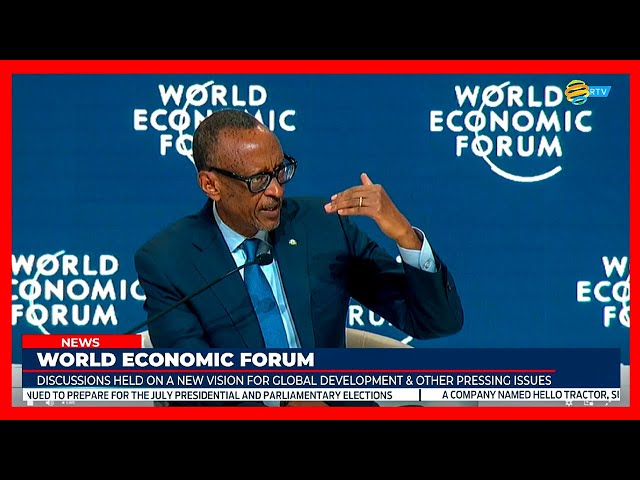 President Kagame emphasized that putting the people at first is one of the keys to development