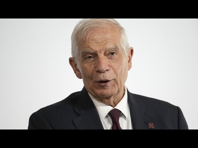 ⁣Guerre à Gaza : "la seule solution est de la partager la terre" (Borrell)