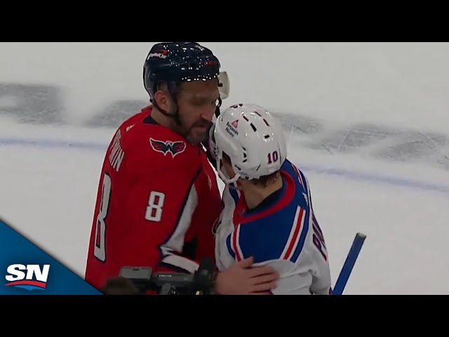 ⁣Rangers Exchange Handshakes With Capitals After Completing First-Round Series Sweep