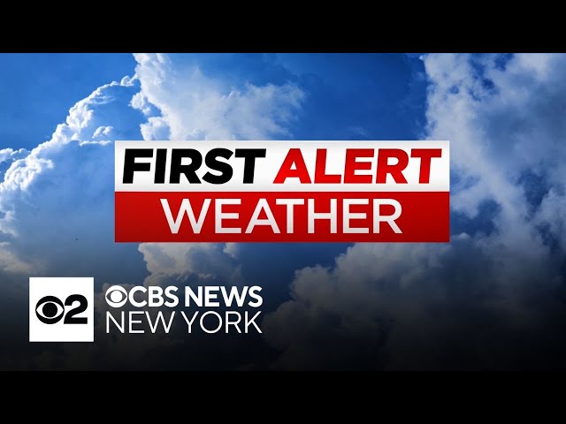 First Alert Weather: Mid-80s on Monday in NYC, cooler along the coast