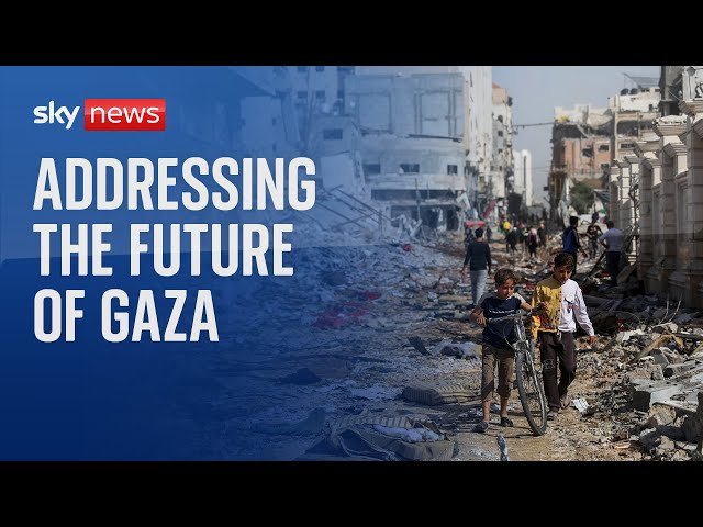 Watch live: Leaders discuss the ongoing crisis in Gaza at the World Economic Forum in Saudi Arabia