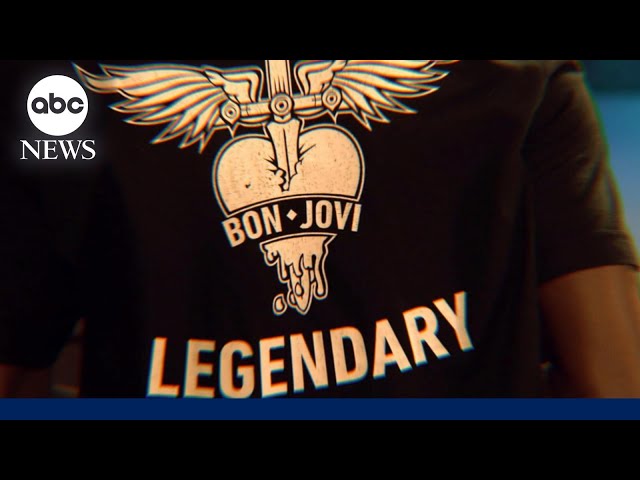 ⁣Michael Strahan x Jon Bon Jovi: Legendary