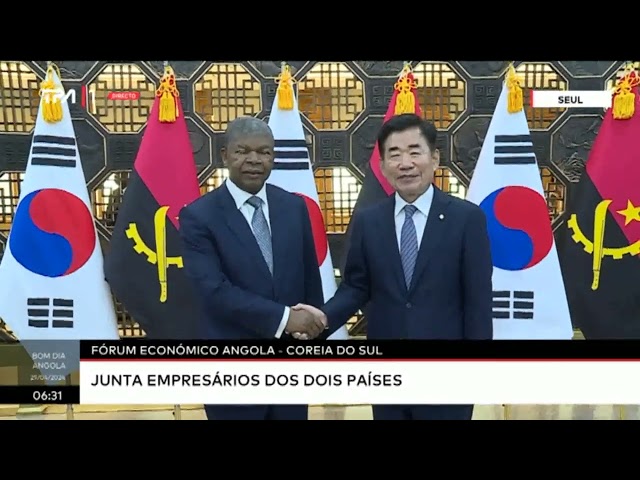 Pr João Lourenço efectua visita à República da Coreia