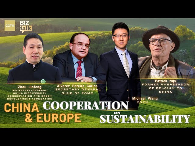 ⁣Watch: China-Europe cooperation on sustainability