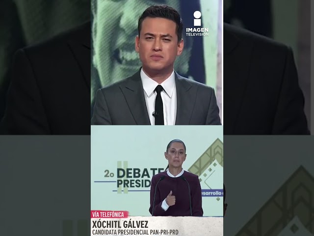 "Ganamos el Debate, no tengo ninguna duda": #XóchitlGálvez | #Shorts | #ImagenNoticias