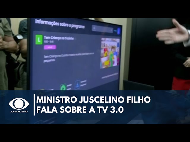 ⁣'Oportunidade de publicidade interativa', diz Juscelino Filho sobre TV 3.0 | Canal Livre