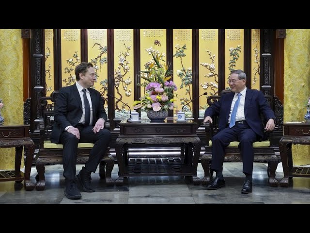 ⁣Unangekündigter Besuch: Elon Musk trifft chinesischen Ministerpräsidenten in Peking