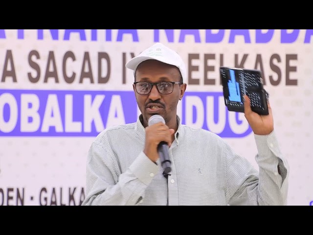 Gudoomiyaha gobolka Mudug ee Pudlaand Colaad sii jirtaa waxba ma rebtee, aan ka wada-shaqayno nabada