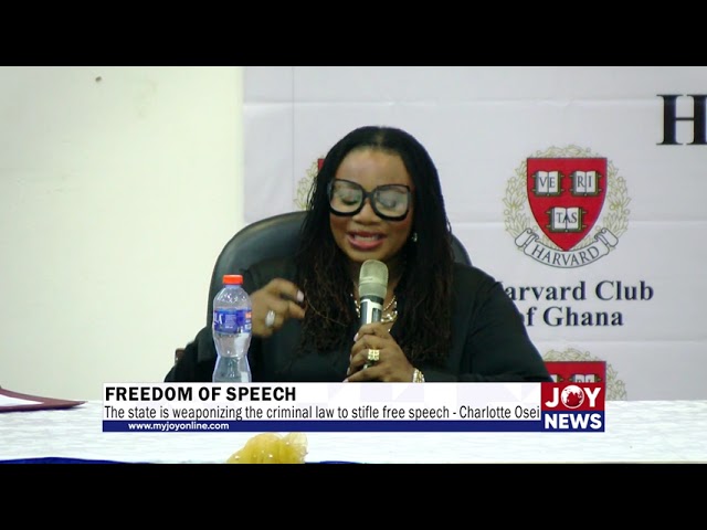 ⁣Freedom of speech: The state is weaponizing the criminal law to stifle free speech - Charlotte Osei