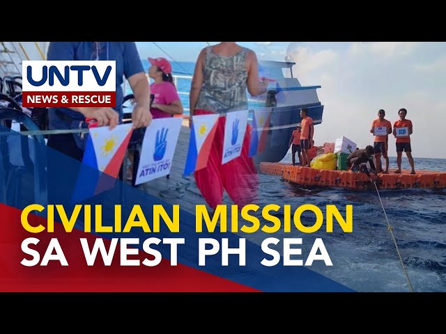 ⁣Higit 100 bangka, sasama sa civilian mission sa West PH Sea sa May 15 – Atin Ito Coalition
