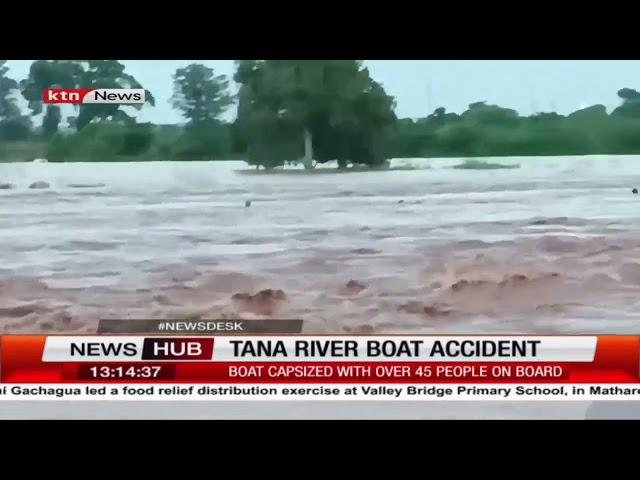 ⁣Tana River boat accident: Search for 23 people underway in Tana River