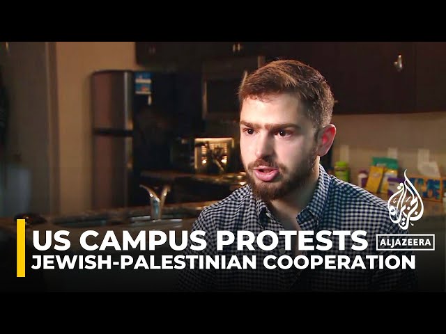 ⁣Jewish student lays out why he is protesting Israel’s war on Gaza