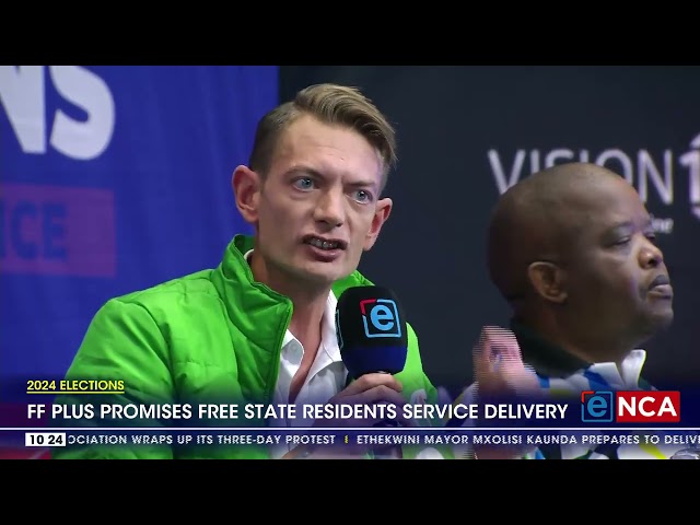⁣2024 Elections | FF Plus promises Free State residents service delivery