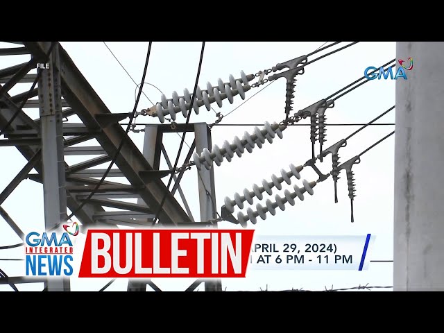 ⁣NGCP sa Luzon grid (April 29, 2024) Yellow Alert:2 PM - 5 PM... | GMA Integrated News Bulletin