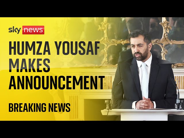 ⁣Watch live: Scotland first minister Humza Yousaf holds news conference amid resignation speculation