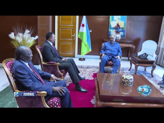 ⁣Le chef de l’état reçoit le nouvel envoyé spécial de l'IGAD pour le Soudan