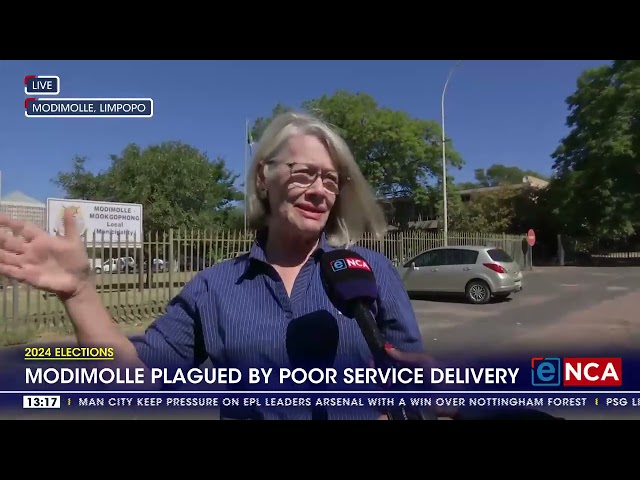 ⁣2024 elections | Modimolle residents raise their election concerns