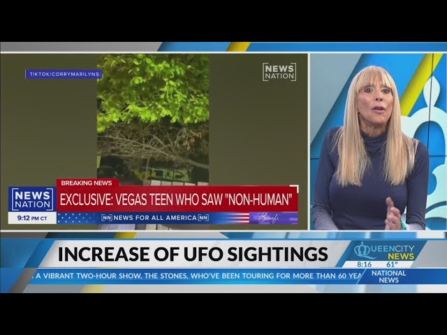 ⁣Uptick in reported UFO sightings