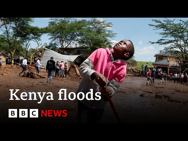 ⁣Kenya floods: At least 40 dead after dam bursts following heavy rain | BBC News