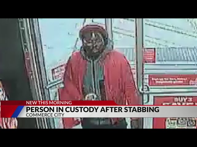 ⁣Police arrest person of interest in Commerce City bus stop stabbing
