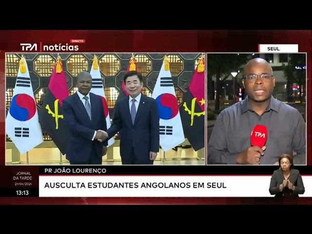 ⁣Cooperação bilateral -  Cinco instrumentos jurídicos assinados entre Angola e a Coreia do Sul