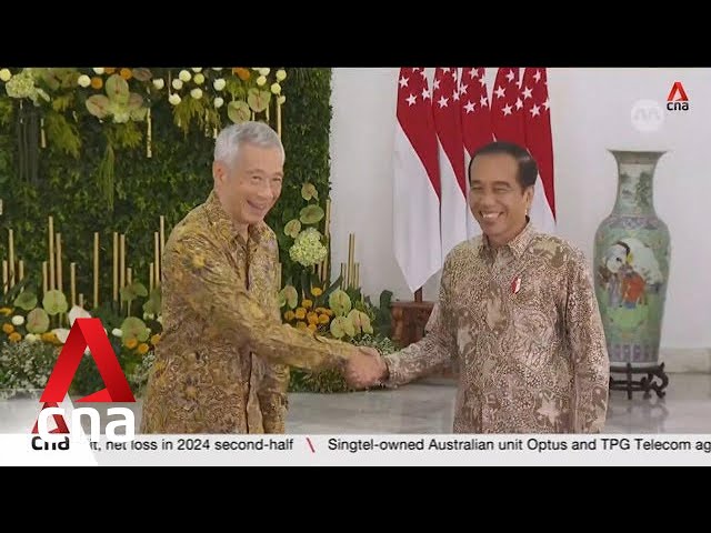 ⁣PM Lee, President Jokowi pledge continuity at their final Singapore-Indonesia Leaders' Retreat