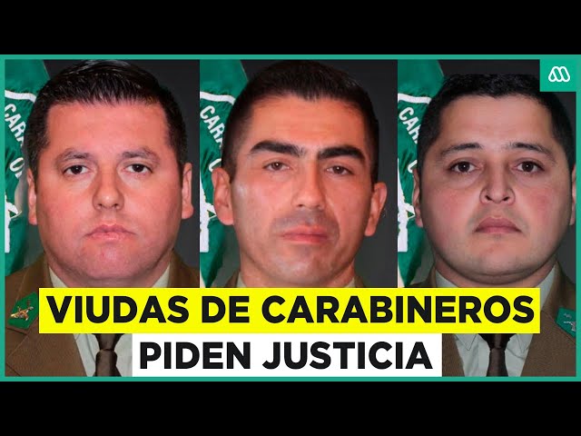 Fundación anuncia querella: Viudas de mártires de Carabineros piden justicia y protección