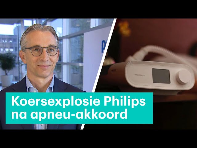 Na apneu-debacle wil Philips-baas het liefst vooruitkijken • RTL Z Nieuws