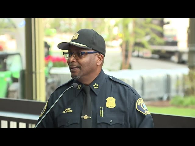 ⁣Detroit Police Chief James White speaks about safety initiatives for NFL Draft