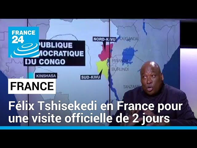 ⁣Félix Tshisekedi en France pour une visite officielle de 2 jours • FRANCE 24