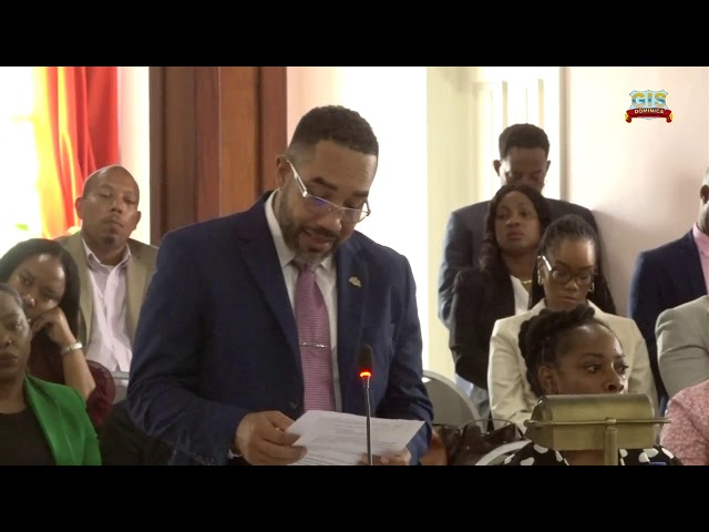⁣Live Broadcast of Parliament of Dominica
