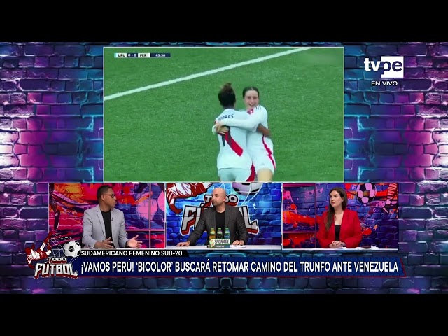 Perú vs Venezuela Sub 20 por la fecha 3 del hexagonal final del Sudamericano Femenino 2024
