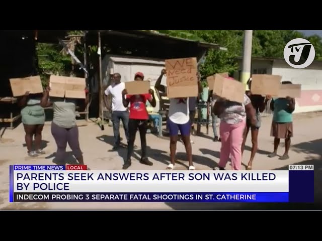 ⁣Parents Seek Answers After Son was Killed by Police | TVJ News