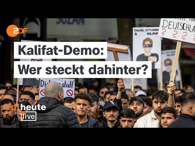 ⁣Kalifat-Demo: Was „Muslim Interaktiv“ so gefährlich macht | ZDFheute live