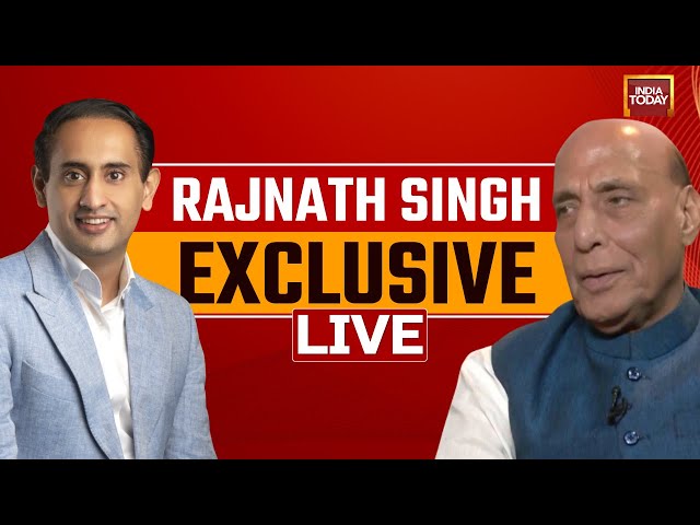 ⁣Rahul Kanwal LIVE: Rajnath Singh Exclusive Interview LIVE | Raksha Mantri's Political Battlefie