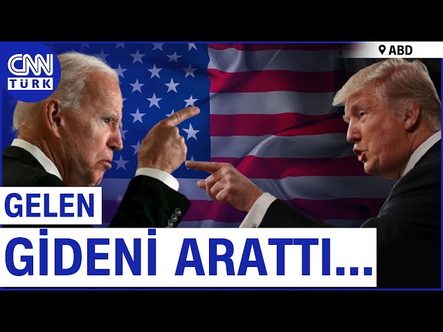 ⁣ABD'de Yeni Başkanlık Anketi! Gelen Gideni Arattı Mı? Trump mı, Biden mı Önde? | CNN TÜRK