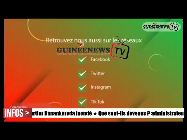 ⁣ GUINEENEWS TV LIVE