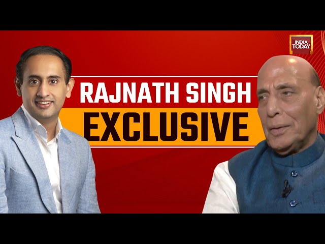 ⁣Defense Minister Rajnath Singh Exclusive On India Today | Pakistan, China & Chunav | 2024 Electi