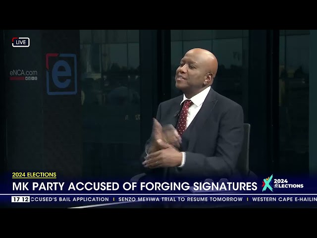 ⁣MK Party | IEC calls for speedy investigation into accusations of signature fraud