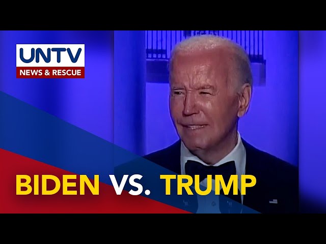 ⁣US Pres. Biden pokes fun at Donald Trump at White House correspondents’ dinner