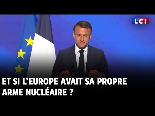 ⁣Et si l’Europe avait sa propre arme nucléaire ?