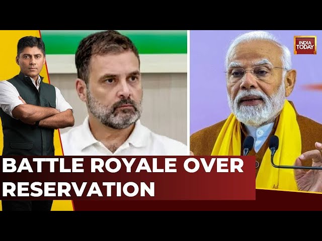 ⁣India First With Gaurav Sawant: PM Modi's Big Muslim Appeasement Attack On Congress