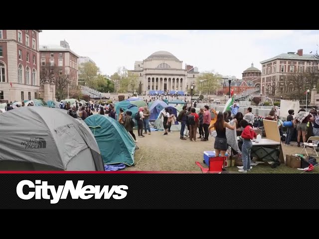 ⁣Columbia University refuses to divest from Israel as campus protests continue